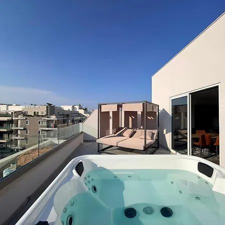 דירה Htr Duplex Penthouse - Private Roof Jacuzzi - Views